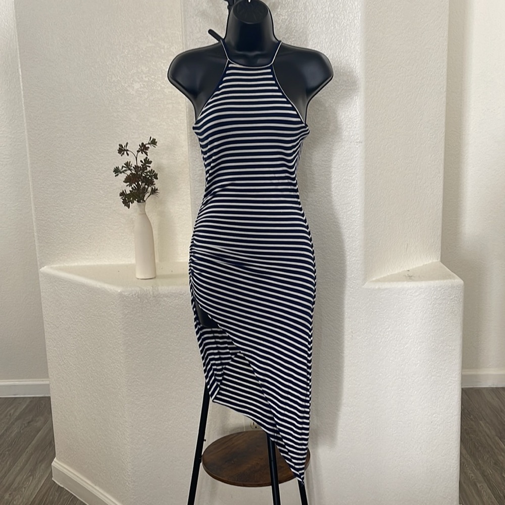 A’GACI striped dress